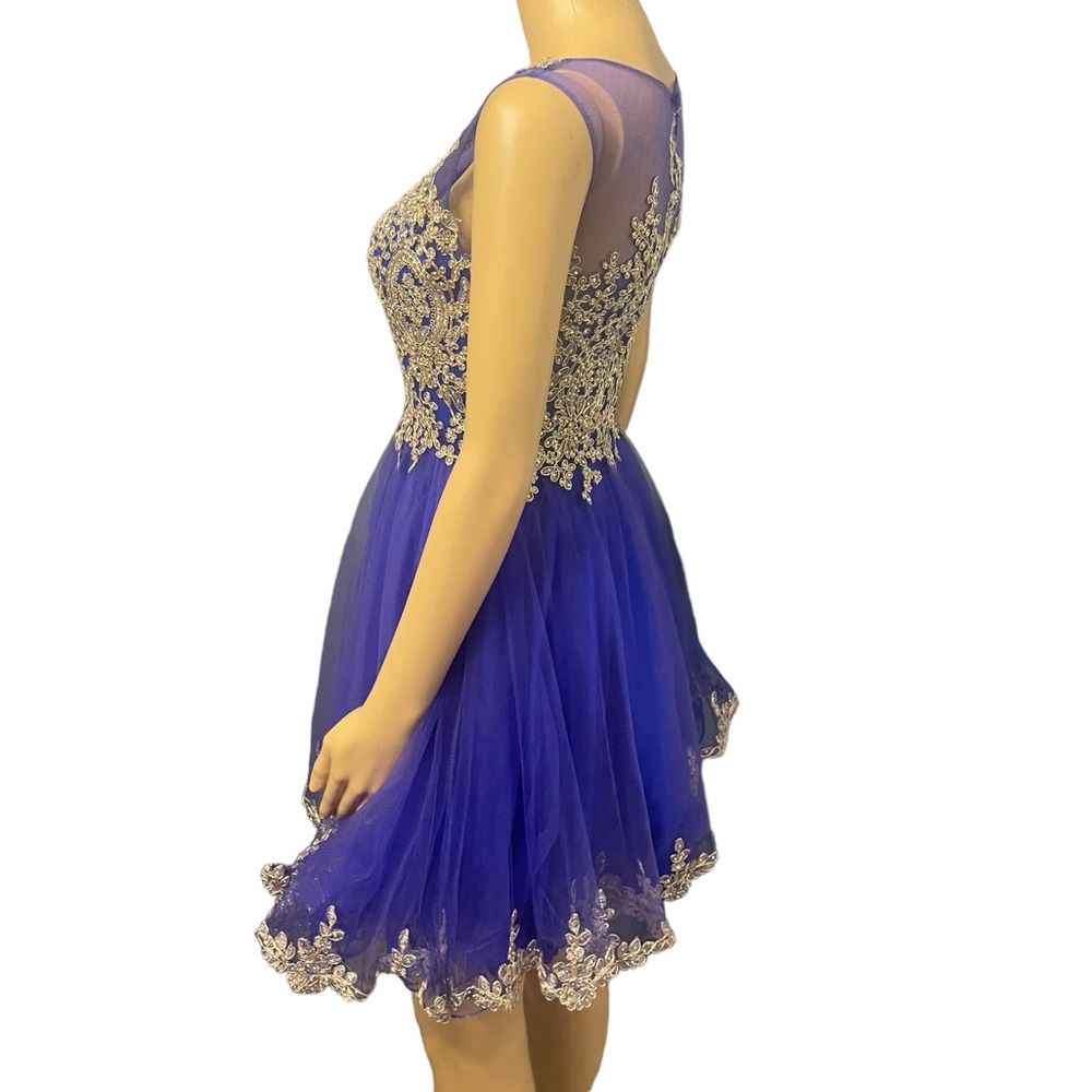 BOU BOU EMBELLISHED TOP WITH GLITTER TULLE SHORT
GOWN- worn once - Picture 5 of 8